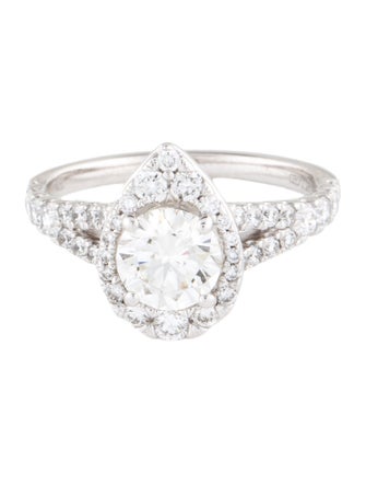Badgley Mischka 14K Lab-Grown Diamond Engagement Ring
