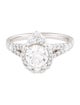 Badgley Mischka 14K Lab-Grown Diamond Engagement Ring