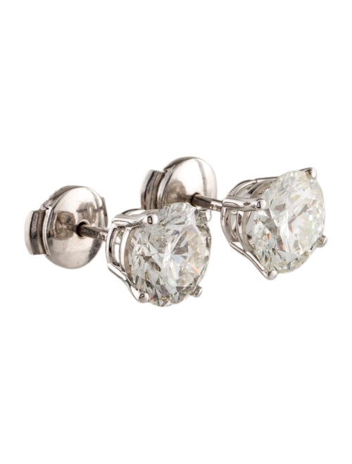Badgley Mischka 14K 3.13ctw Lab-Grown Diamond Stud Earrings