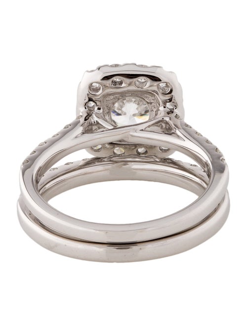 Badgley Mischka 14K 3.03ctw Lab-Grown Diamond Wedding Set