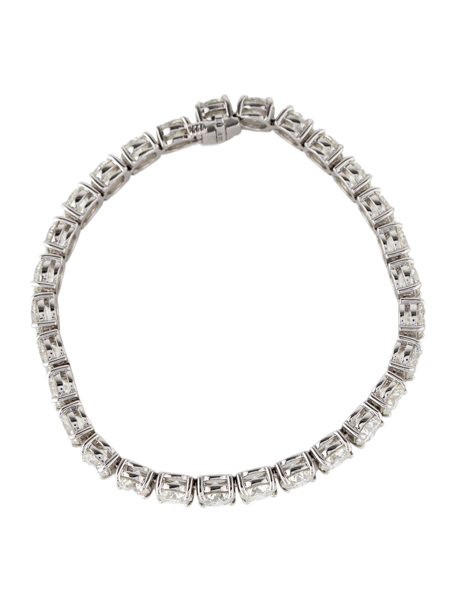 Badgley Mischka 14K 26.00ctw Lab-Grown Diamond Tennis Bracelet