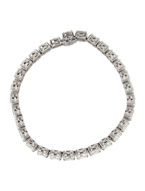 Badgley Mischka 14K 26.00ctw Lab-Grown Diamond Tennis Bracelet