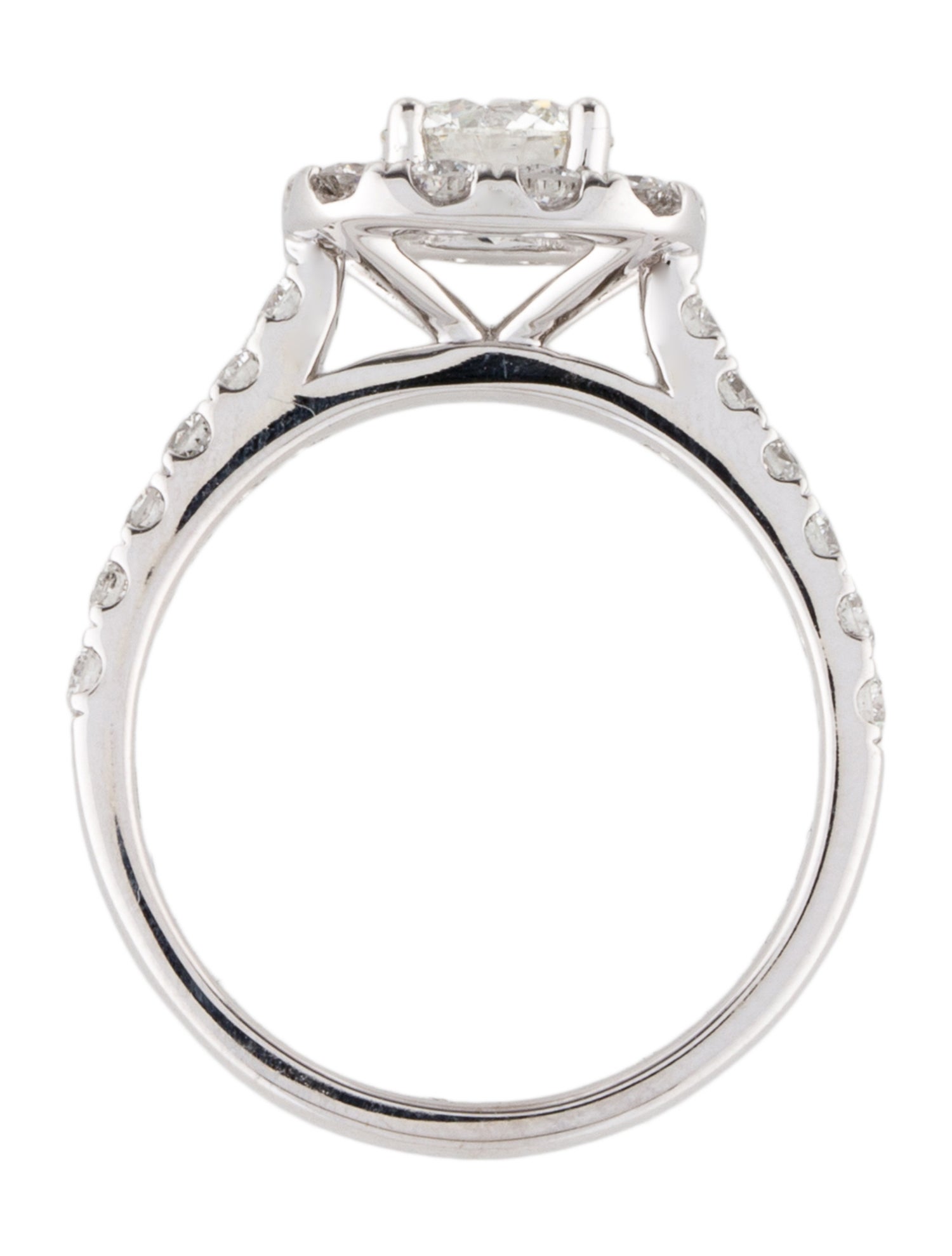 Badgley Mischka 14K 2.10ctw Lab-Grown Diamond Engagement Ring