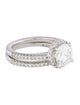 Badgley Mischka 14K 1.50ct Lab-Grown Diamond Wedding Set