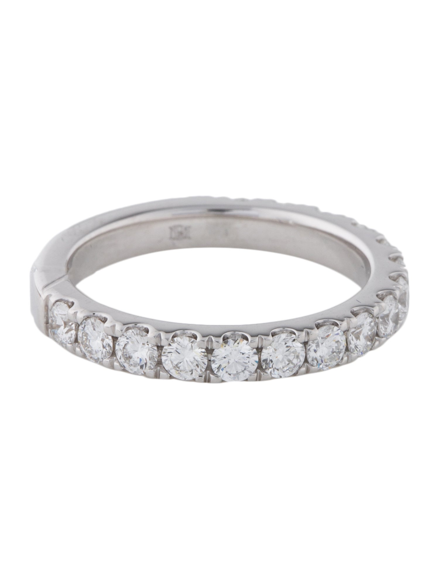 Badgley Mischka 18K 1.28ctw Lab-Grown Diamond Band