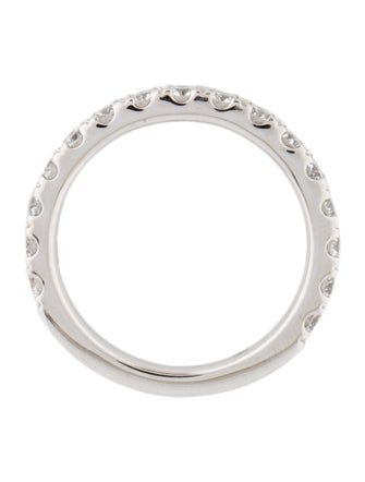 Badgley Mischka Platinum 1.40ctw Lab-Grown Diamond Wedding Band Ring