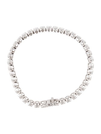 Badgley Mischka 14K 8.00ctw Lab-Grown Diamond Tennis Bracelet