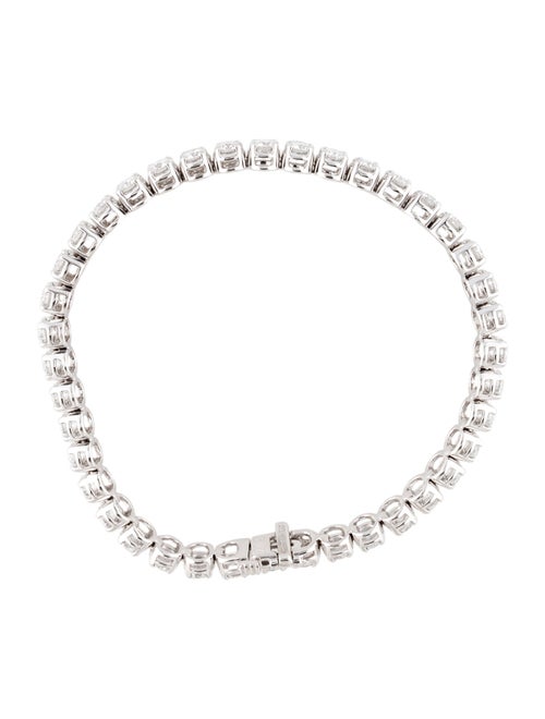 Badgley Mischka 14K 8.00ctw Lab-Grown Diamond Tennis Bracelet