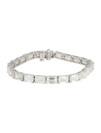 Badgley Mischka 14K 23.35ctw Lab Grown Diamond Tennis Bracelet