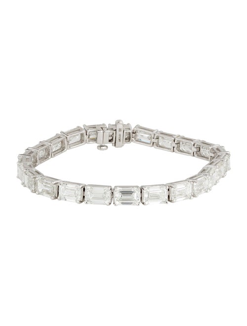 Badgley Mischka 14K 23.35ctw Lab Grown Diamond Tennis Bracelet