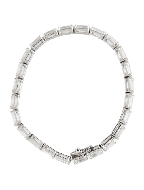 Badgley Mischka 14K 23.35ctw Lab Grown Diamond Tennis Bracelet