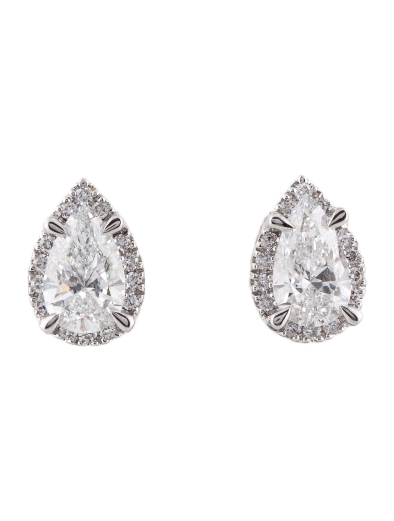 Badgley Mischka 14K 2.04ctw Lab-Grown Diamond Stud Earrings