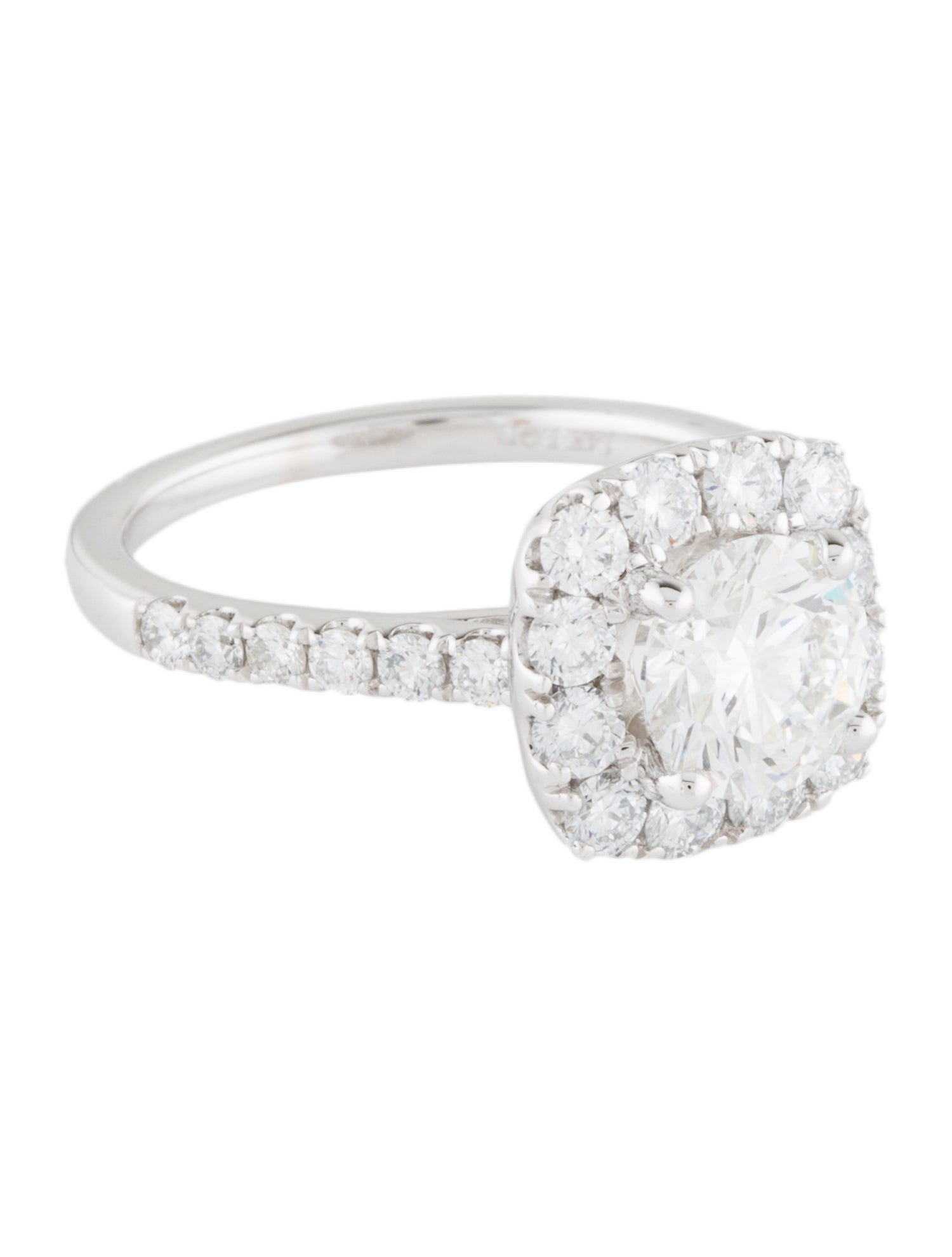 Badgley Mischka 14K 3.00ctw Lab-Grown Diamond Wedding Set