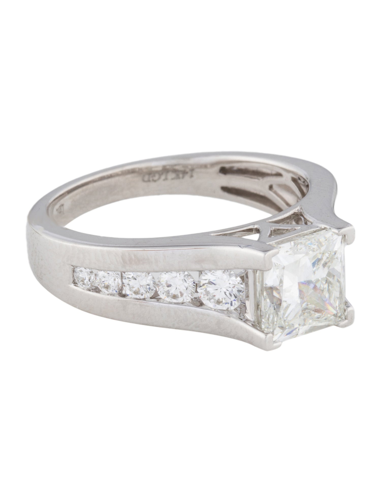 Badgley Mischka 14K 2.60ctw Lab-Grown Diamond Cocktail Ring