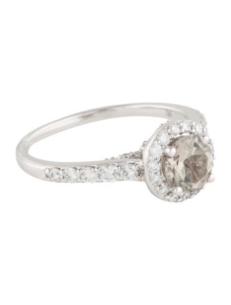 Badgley Mischka 14K Diaspore & Lab-Grown Diamond Cocktail Ring