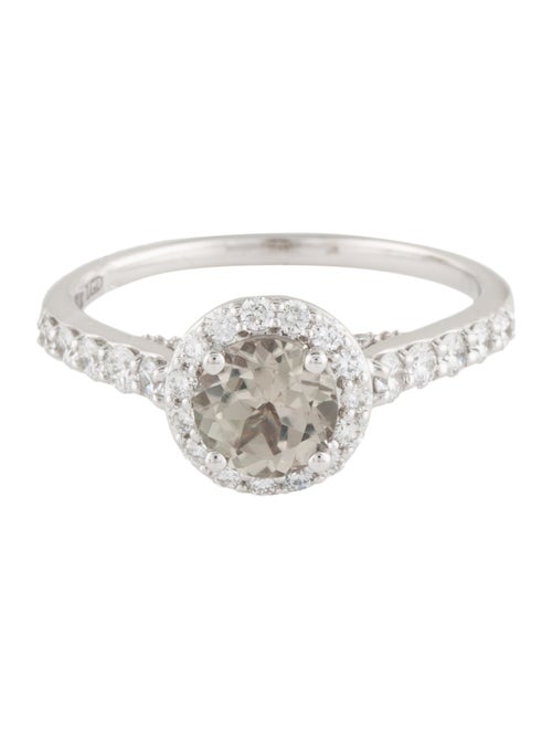 Badgley Mischka 14K Diaspore & Lab-Grown Diamond Cocktail Ring