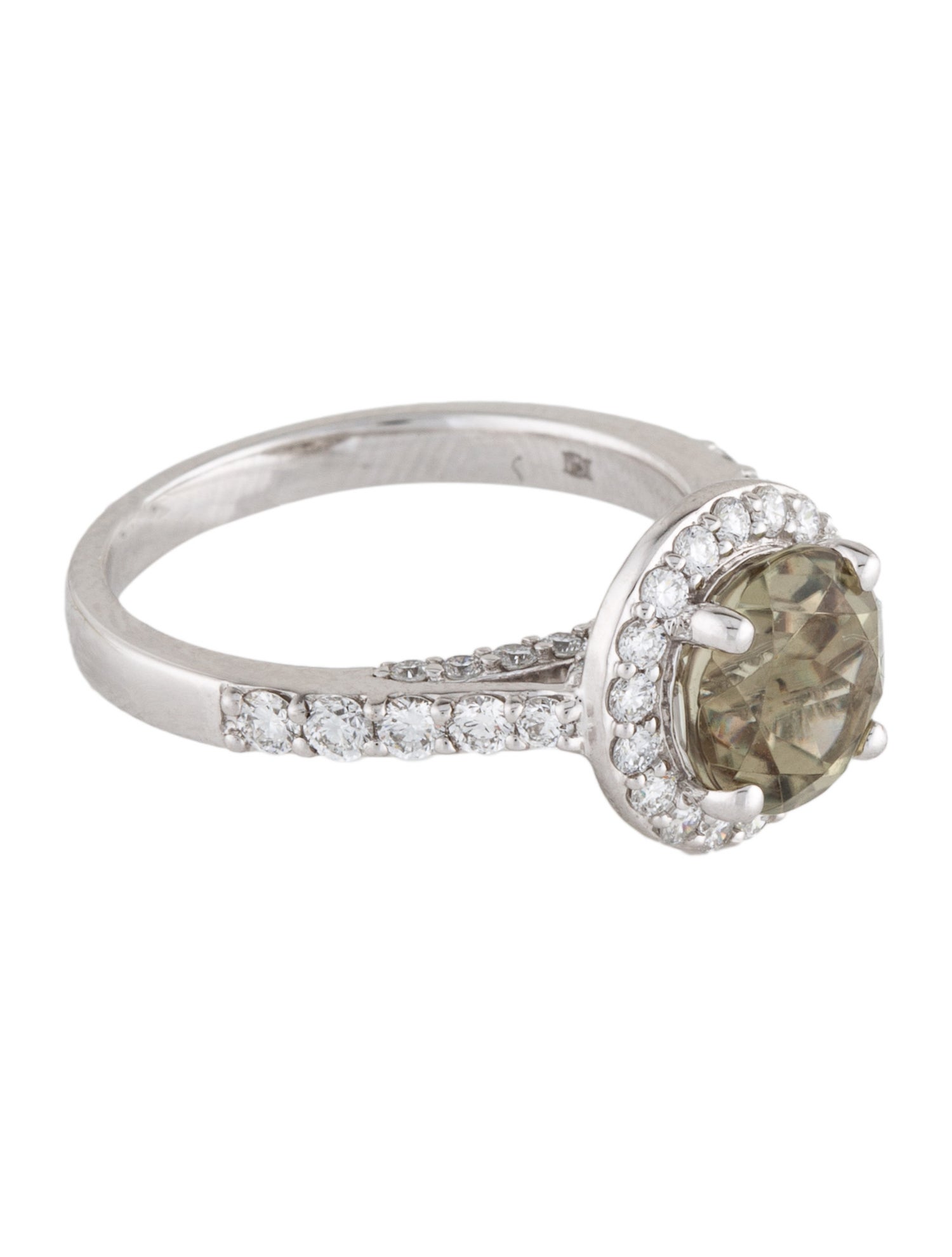 Badgley Mischka 14K Diaspore & Lab-Grown Diamond Cocktail Ring