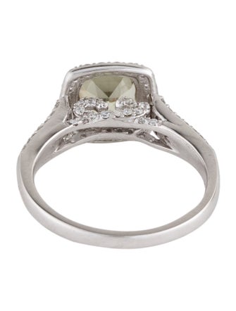 Badgley Mischka 14K Diaspore & Lab-Grown Diamond Cocktail Ring