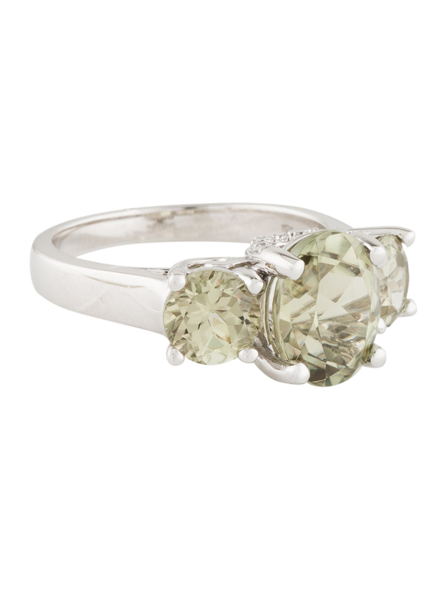 Badgley Mischka 14K Diaspore & Lab-Grown Diamond Cocktail Ring