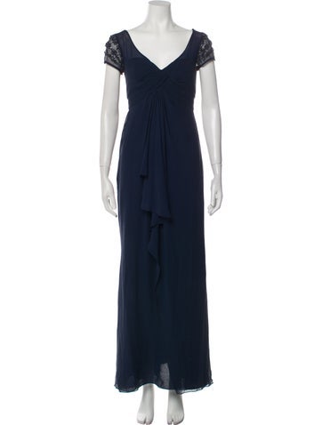 Badgley Mischka Dresses Silk Long Dress US 6 | M