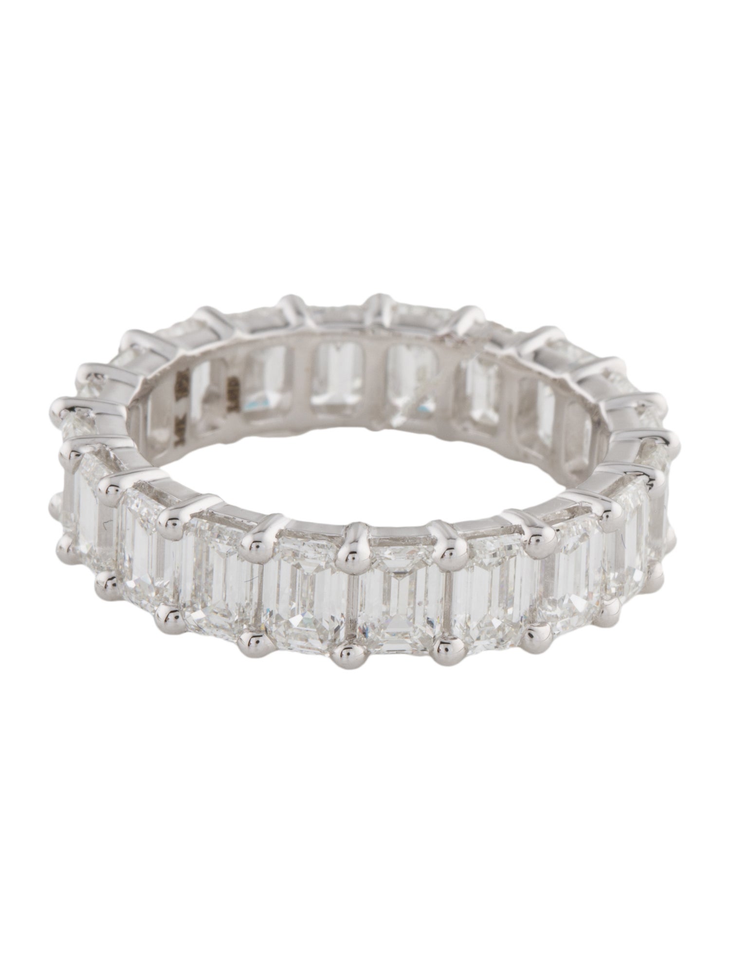 Badgley Mischka 14K 5.00ctw Lab-Grown Diamond Eternity Band Ring