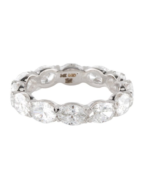 Badgley Mischka 14K 3.91ctw Lab-Grown Diamond Eternity Band Ring
