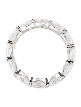 Badgley Mischka 14K 3.91ctw Lab-Grown Diamond Eternity Band Ring