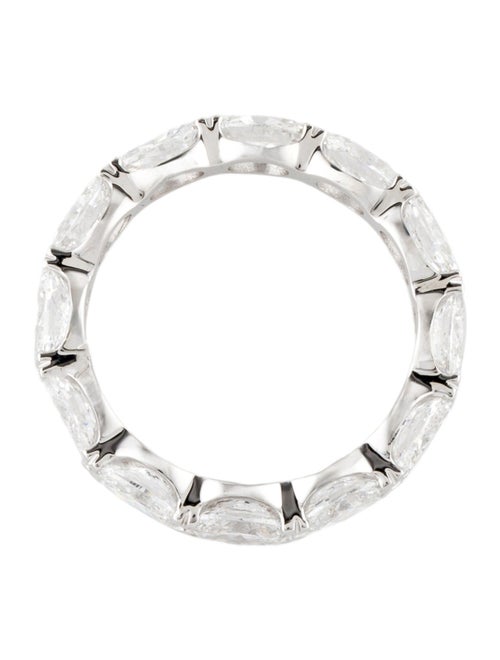 Badgley Mischka 14K 3.91ctw Lab-Grown Diamond Eternity Band Ring