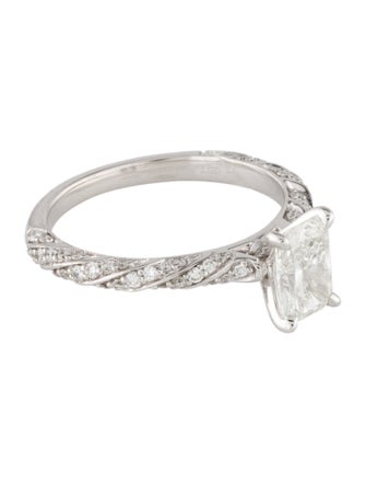 Badgley Mischka 1.52ct Lab-Grown Diamond Engagement Ring