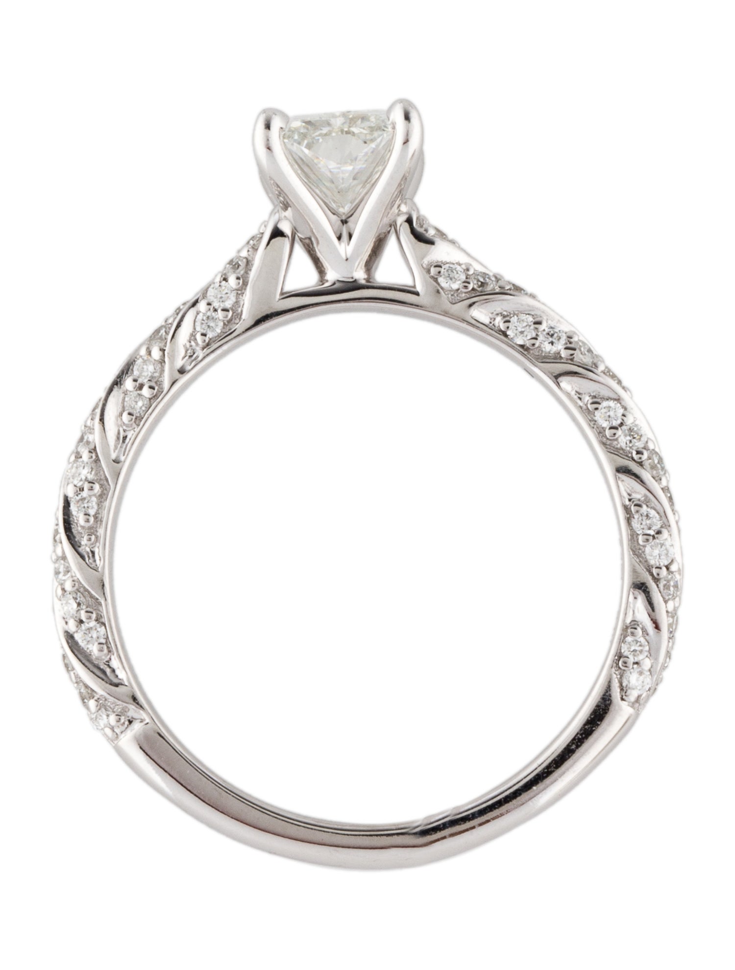 Badgley Mischka 1.52ct Lab-Grown Diamond Engagement Ring