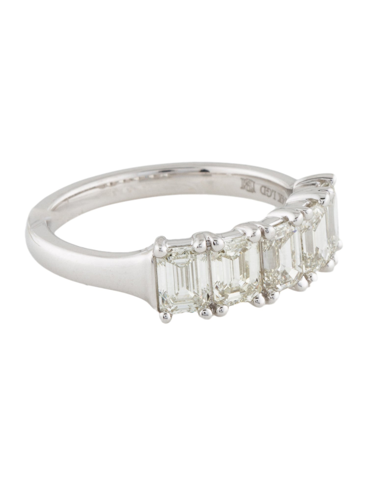 Badgley Mischka 14K 2.05ctw Lab-Grown Diamond Wedding Band Ring