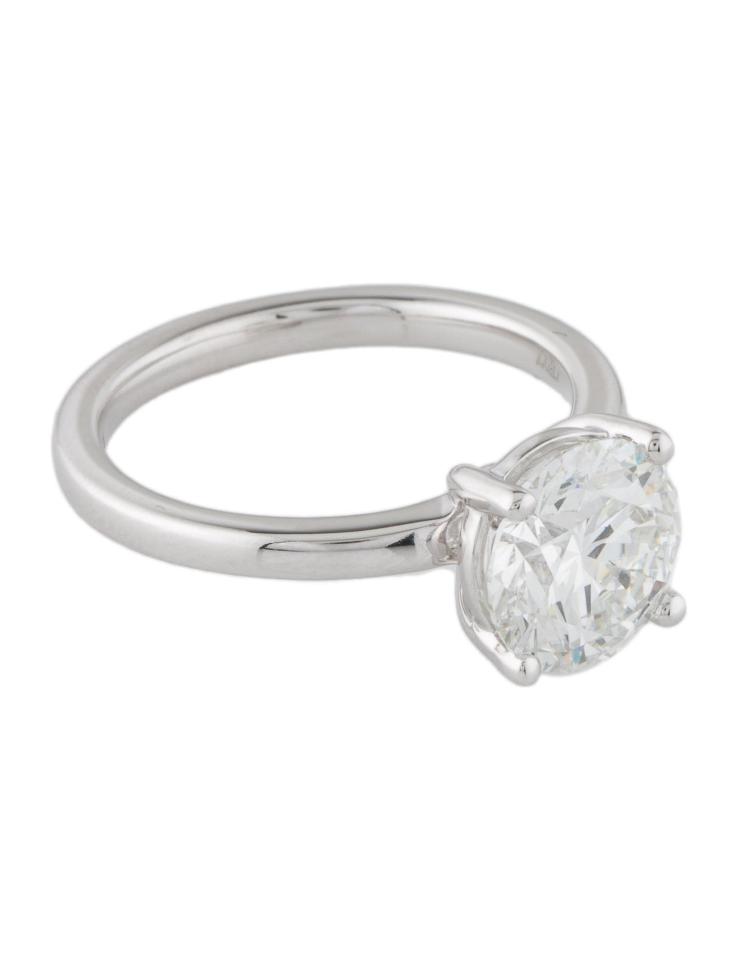 Badgley Mischka 2.64ct Lab-Grown Diamond Solitaire Engagement Ring
