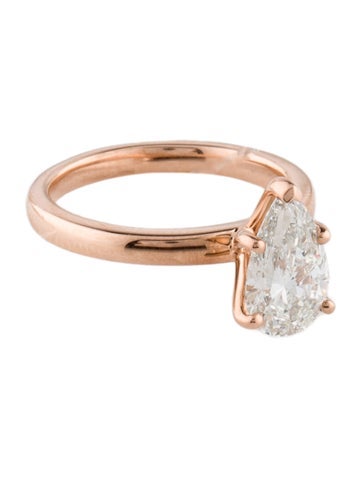Badgley Mischka Cocktail Ring 1.36ct Lab-Grown Diamond Engagement 4.25