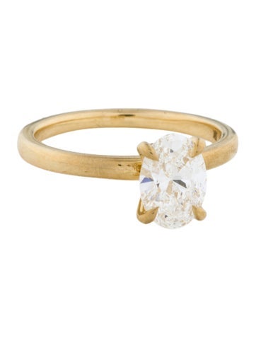 Badgley Mischka Cocktail Ring 1.49ct Lab-Grown Diamond Engagement 7.25