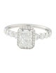 Badgley Mischka 1.46ct Lab-Grown Diamond Halo Engagement Ring