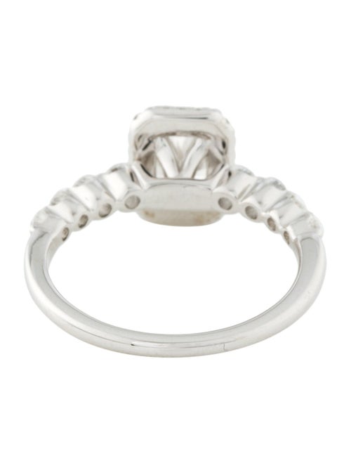 Badgley Mischka 1.46ct Lab-Grown Diamond Halo Engagement Ring