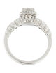 Badgley Mischka 1.46ct Lab-Grown Diamond Halo Engagement Ring