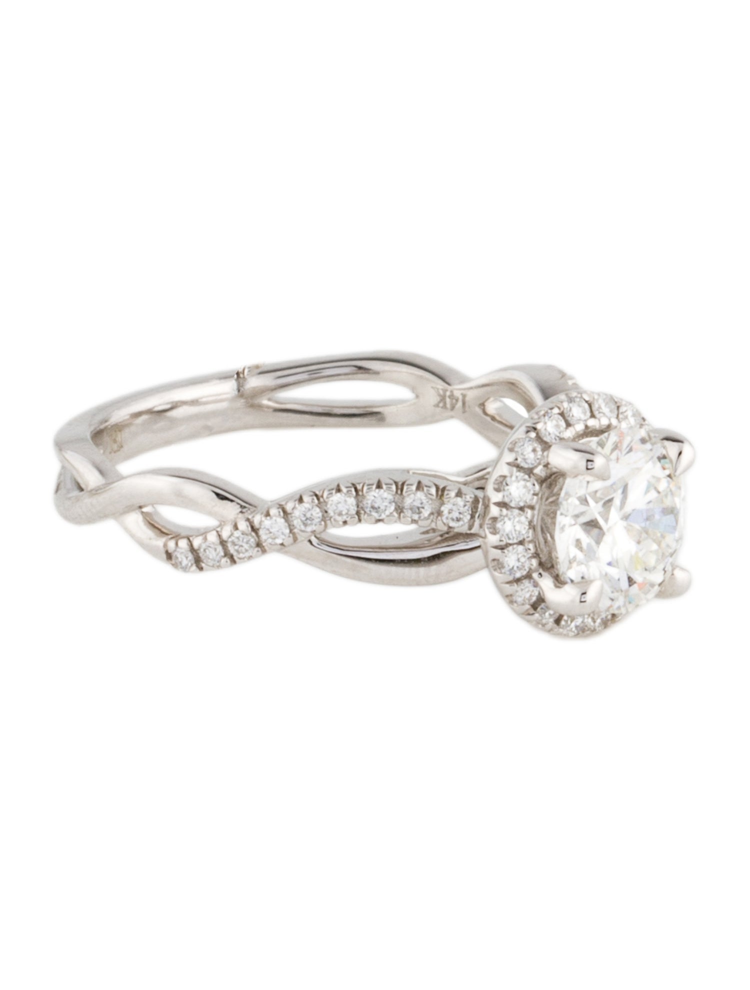 Badgley Mischka 1.08ct Lab-Grown Diamond Engagement Ring