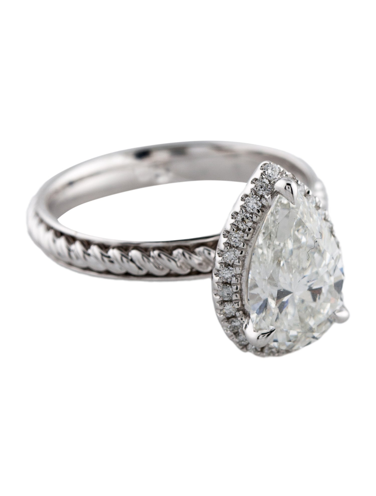 Badgley Mischka 2.12ct Lab-Grown Diamond Engagement Ring