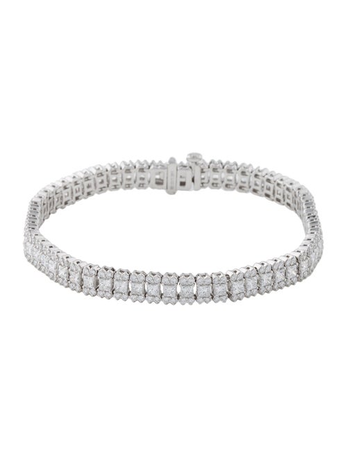 Badgley Mischka 14K 6.00ctw Lab-Grown Diamond Link Bracelet