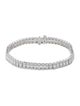 Badgley Mischka 14K 6.00ctw Lab-Grown Diamond Link Bracelet