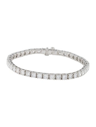Badgley Mischka 14K 8.00ctw Lab-Grown Diamond Tennis Bracelet