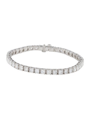 Badgley Mischka Link 14K 8.00ctw Lab-Grown Diamond Tennis Bracelet