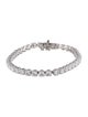 Badgley Mischka 14K 10.00ctw Lab-Grown Diamond Tennis Bracelet