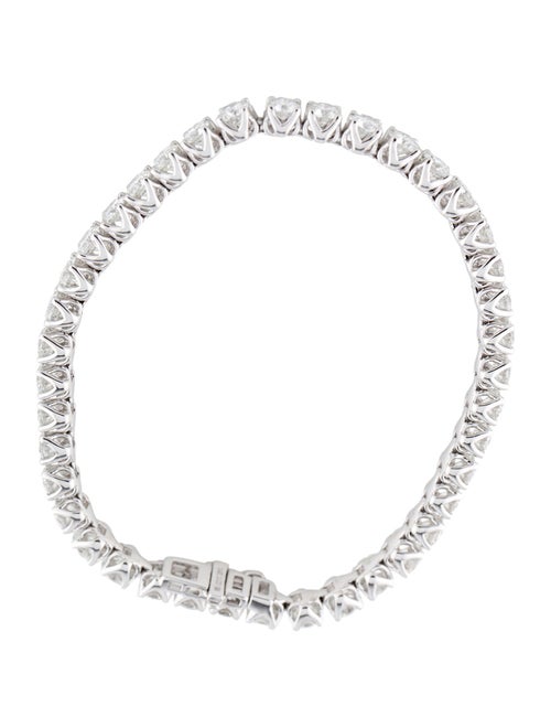 Badgley Mischka 14K 10.00ctw Lab-Grown Diamond Tennis Bracelet