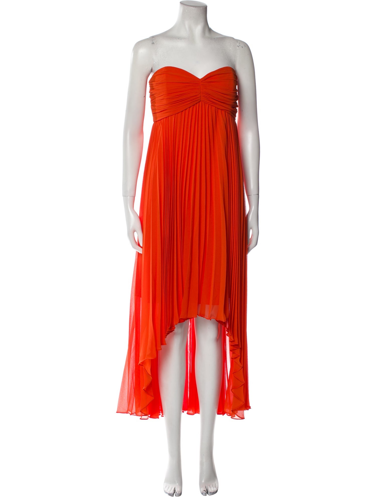 Badgley Mischka Strapless Long Dress