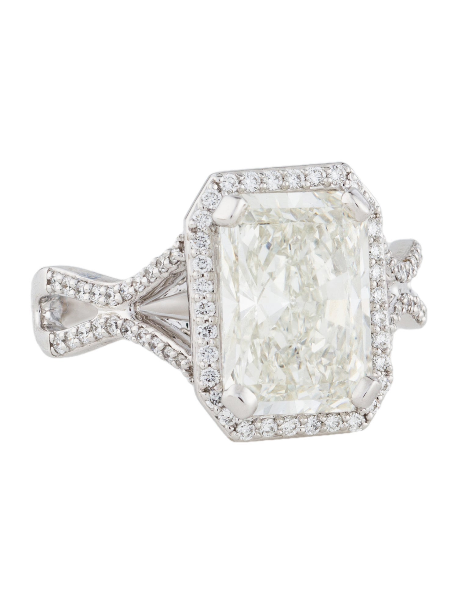 Badgley Mischka 4.16ct Lab-Grown Diamond Engagement Ring