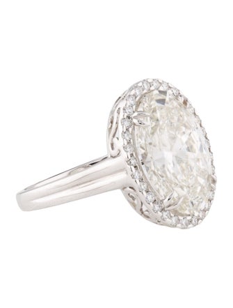 Badgley Mischka 6.03ct Lab-Grown Diamond Engagement Ring