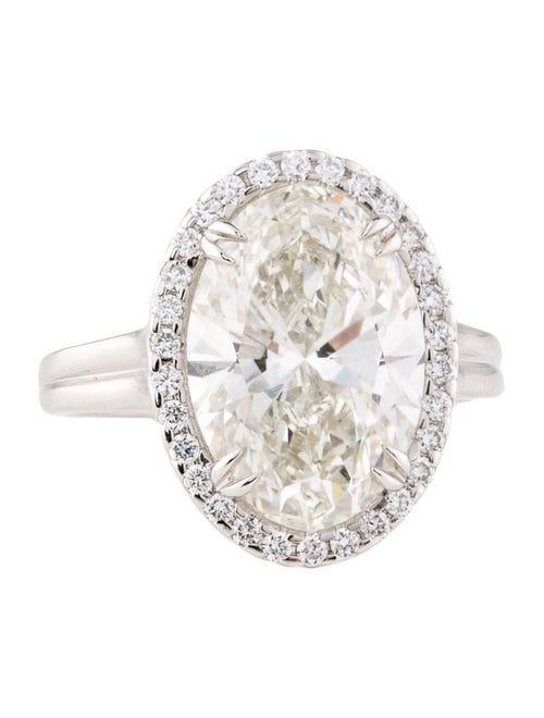 Badgley Mischka 6.03ct Lab-Grown Diamond Engagement Ring