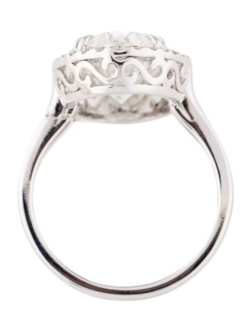 Badgley Mischka 6.03ct Lab-Grown Diamond Engagement Ring